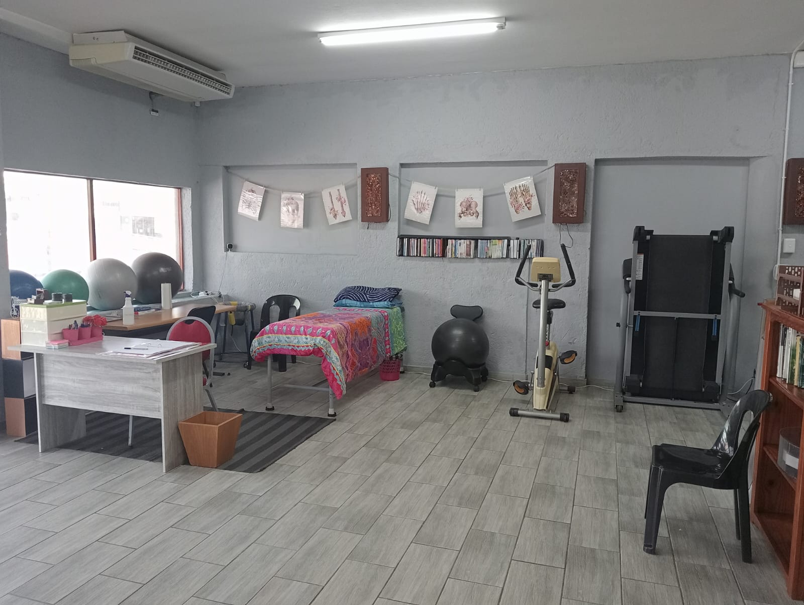 Inside Danie De Villiers Biokinetics practice room