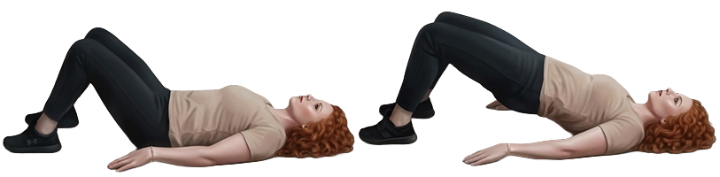Half kneeling hip flexor stretch exercise